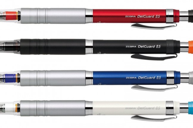 Zebra's DelGuard Type-Lx mechanical pencils. ($9 a pop)