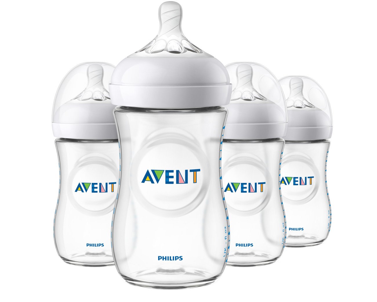 Philips AVENT Natural baby bottles. ($29 for a 4-pack)
